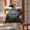 Famous Rock Band HIM Singer Cushion Cover Polyester Sofa Cushions Decorative Throw Pillows Home Decoration Pillowcover