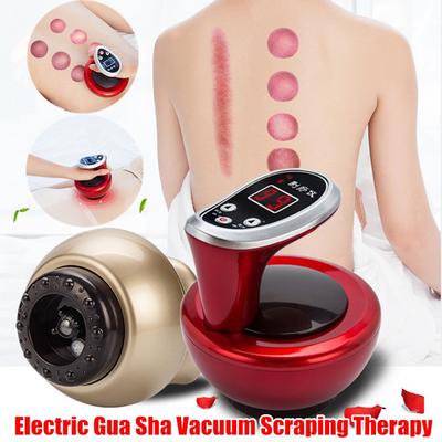 LCD elektrický přístroj na detoxikaci těla Gua Sha vakuovou škrabací terapií