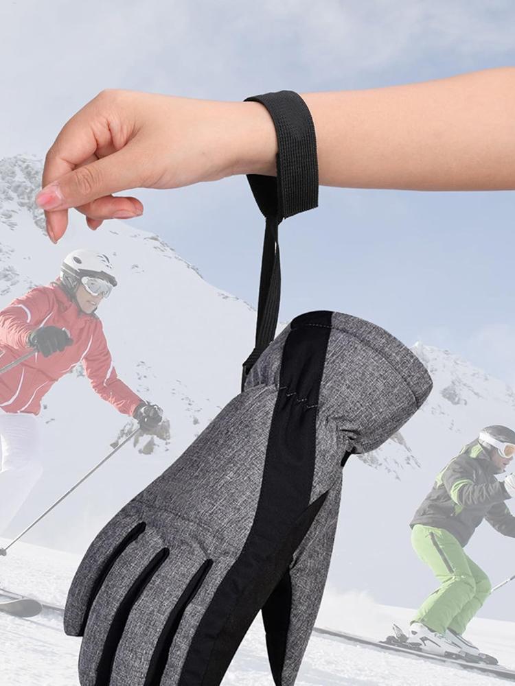 Ski Sport Handschuhbänder Elastisches Handgelenk-Handschuhband Handschellen Handschuhband für Ski Snowboard Bergsteigen Zubehör