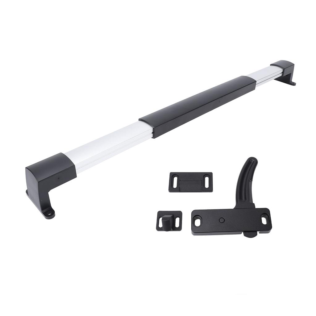 20PCS RV Screen Door Latch Black Metal Screen Door Handle Latch Replacement Kit for Camping Vehicle Motorhome Travel