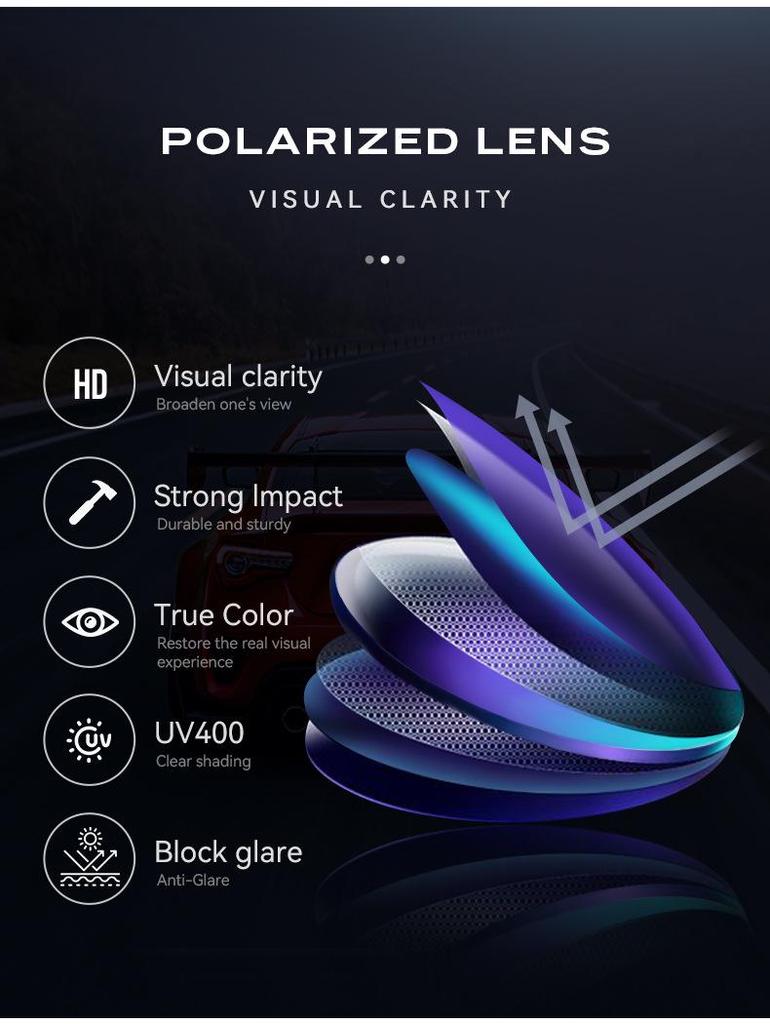 Women's Polarized Sunglasses with UV Protection: Fashion Eyewear