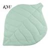Non Slip Pet Mat for Furniture Leaf Shaped Mat, Soft Reversible Cat Sleeping Pad, Washable Natural Style Bedding Padded Dog Bed Sofa Floor Crate