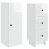 Cabinet Set 2 Pcs 33 X 34.5 X 90 Cm Particleboard