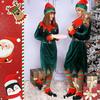 Women's Velvet Party Hooded Performance Dress