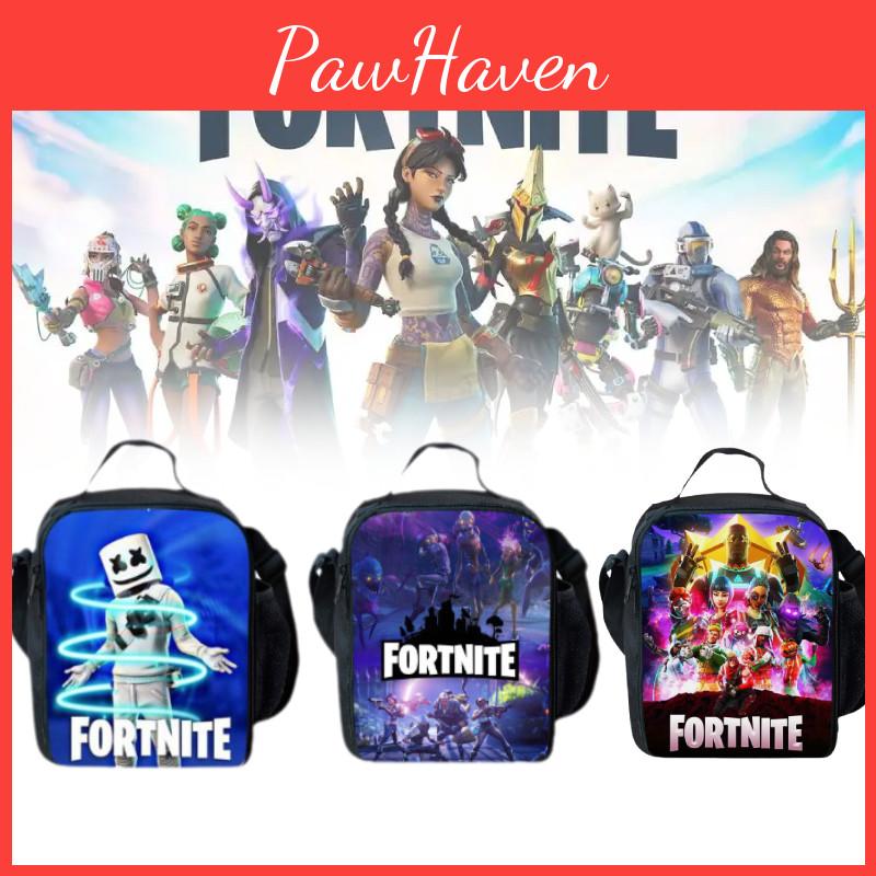 Game Insulated Cartoon Lunch Bag Snack Picnic Travel Lunchbox School