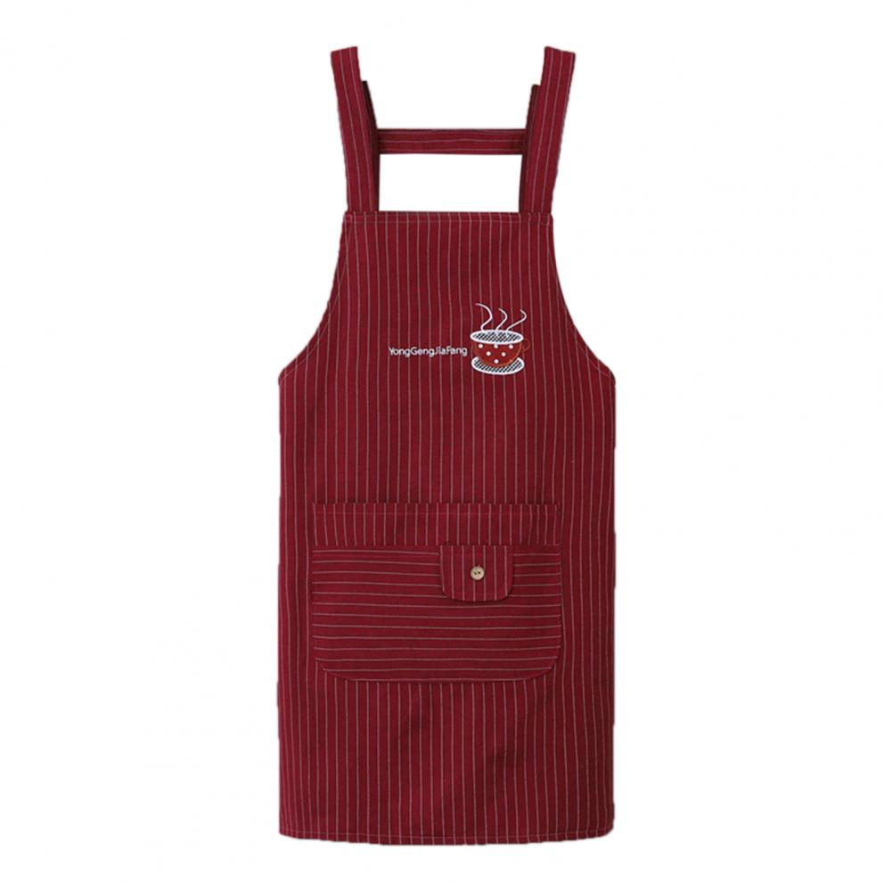 Delantal de Cocina Estilo Nórdico Para Mujer Hombre Chef Camarero Cafetería Tienda Barbacoa Peluquería Delantales Petos Accesorio de Cocina