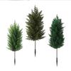 Artificial Cedar Topiary Tree Cypress Shrubs Faux Plants for Indoor Outdoor