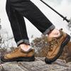 Herren Echtleder Camping Sneaker Herren Freizeitschuhe Luxusmarke Freizeit Walking Klettern Herrenschuhe Outdoor Wanderschuhe