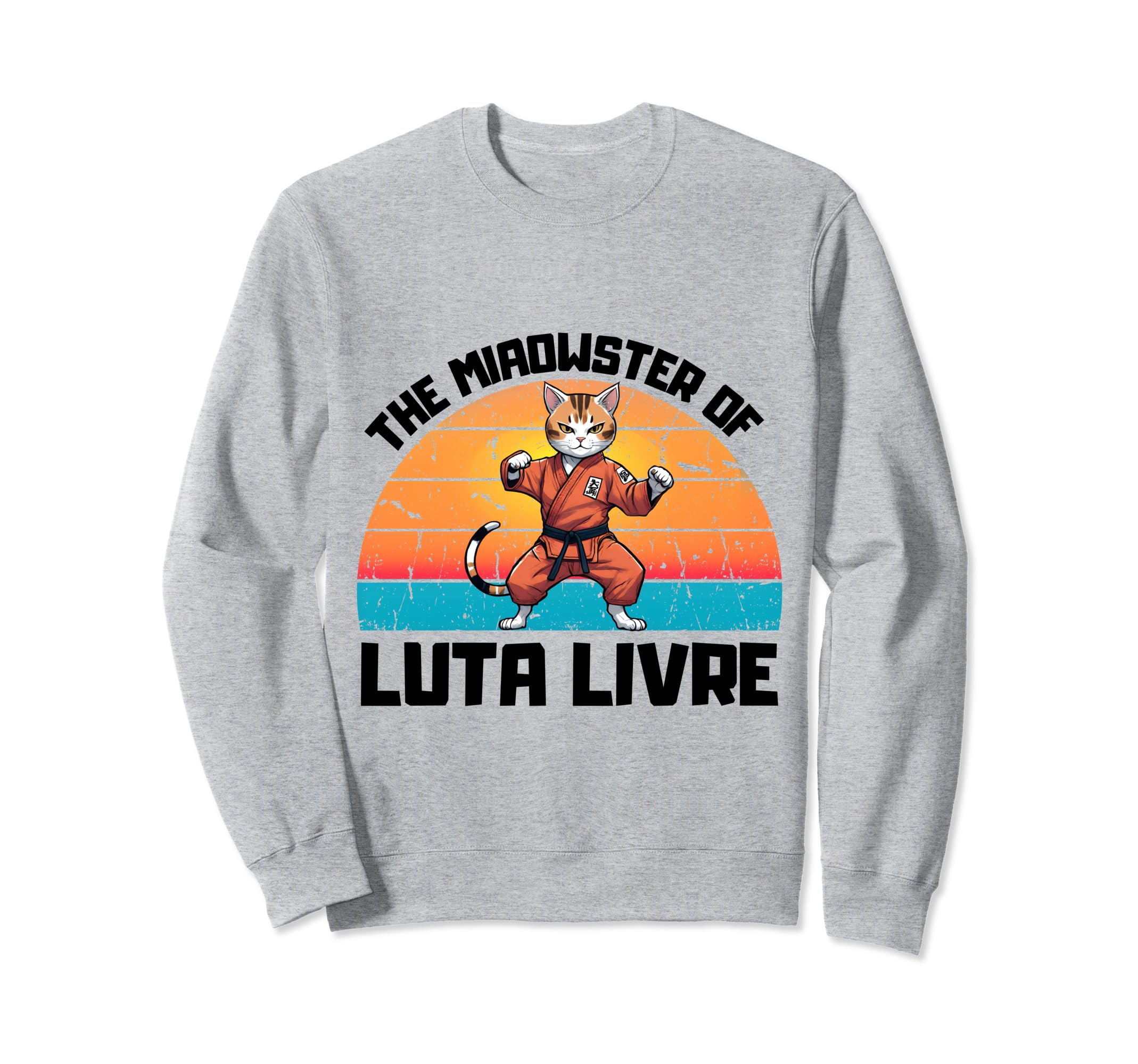 

Luta-Livre Cat Martial Arts Kitten Luta Libre Design Sweatshirt