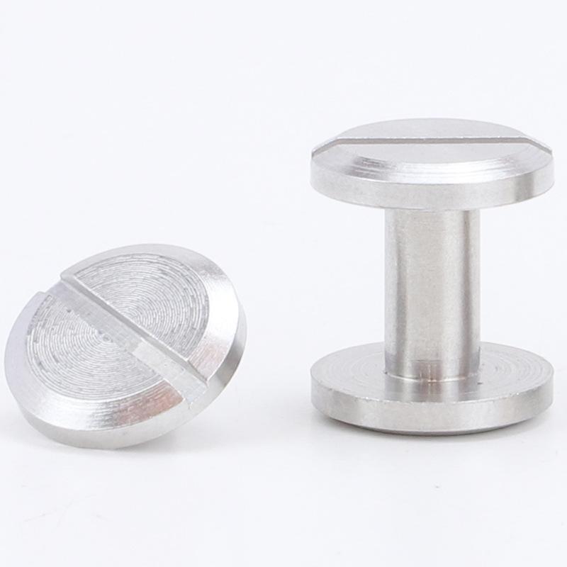 

304 Stainless Steel Flat Belt Rivets and Screws - 4MM Rod Φ4*4 (Head 8)