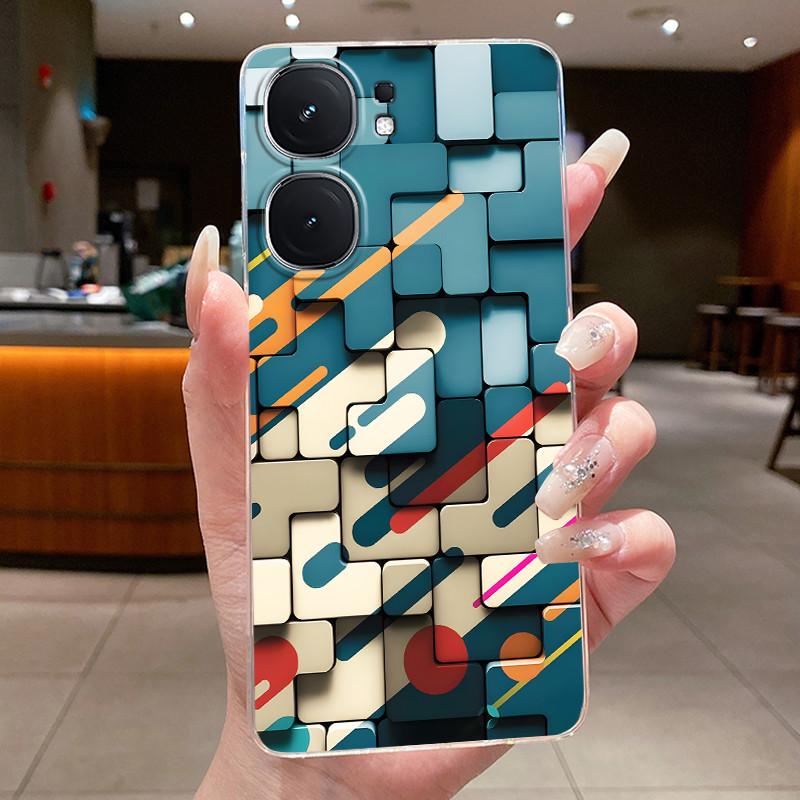 Casing For Vivo iQOO Neo9 Neo9s Pro+ Neo 9 9s Pro Plus 5G Luxury Dragon Cute Cool Boys Girls Transparent Phone Case Back Cover