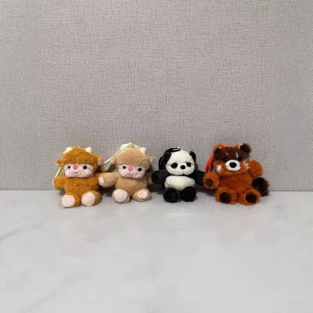 Running Design Plush Keychain Wiggly Design Stuffed Keychain Fun Plush Keyring  For Adults