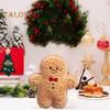 Christmas Gingerbread Man Doll Plush Stuffed Gingerbread Pendant Xmas Tree Decorations Soft Doll Toy for Tree Home Party Decor