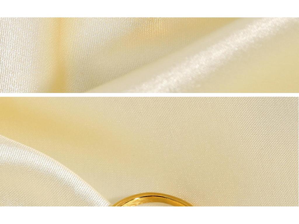 Adjustable Gold-Plated Stainless Steel Chubby Ring for Women - European & American Influencer Style