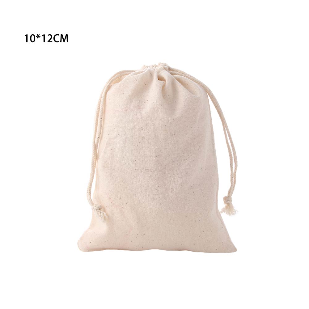 Cotton Fabric Dust Cloth Drawstring Storage Bag Clothes Socks/Underwear Shoes Receive Bag Home Sundry Kids Toy Storage Bags