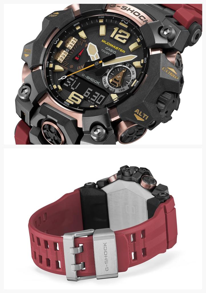 CASIO Watch Red G-SHOCK GWG-B1000-1A4JF Men's