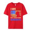 I Have PTSD Pretty Tired of Stupid Democrats Tee 2024 Christian Tshirt Men Camisetas De Hombre T Shirt