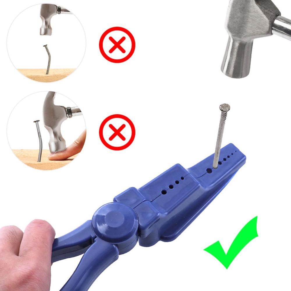 3pcs Slip Joint Design Finger Protector Pliers Hammering Assist Tool Hammering Nails