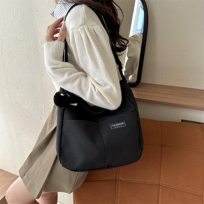 Chic Retro Canvas Tote Bag For Women With Large Capacity Perfect For Casual Outings