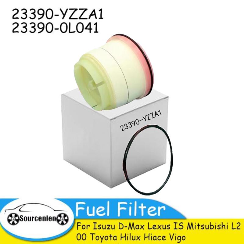 

Паливний фільтр для Isuzu D-Max Lexus IS Mitsubishi L200 для Toyota Hilux Hiace Vigo 23390YZZA1 233900L041 233900L020 233900L011