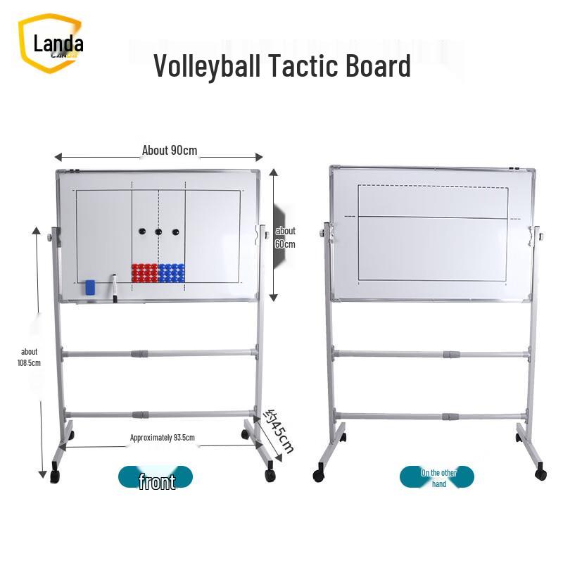 Landa Mobile Volleyball Tactics Board with Stand