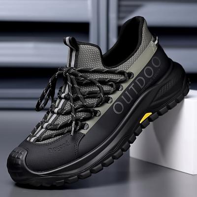 Herrenschuhe Herbst 2025 Neu Trendy Baotou Weiche Sohle Sportlich Lässig Tourismus Outdoor Bergsteigen Dicke Sohle Rutschfest Laufschuh