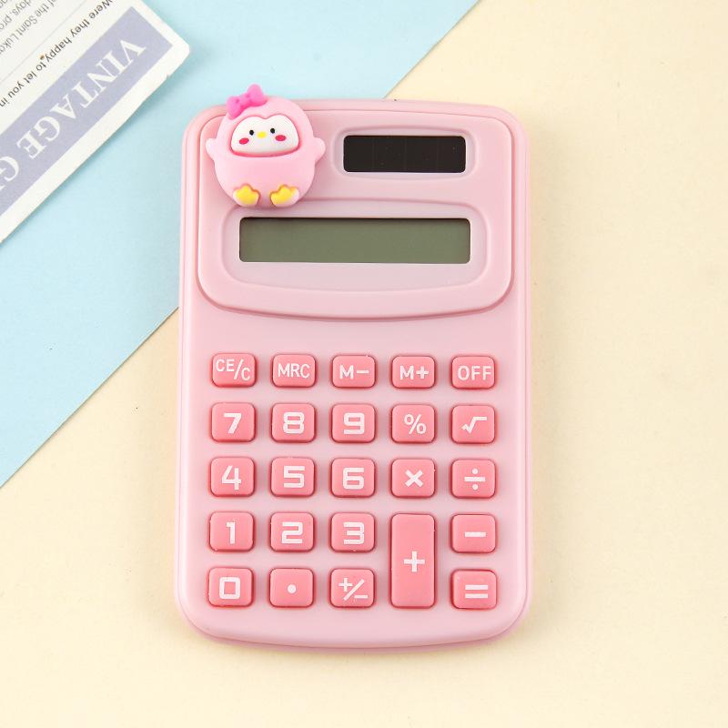 Cartoon Mini Cute Portable Calculator for School and Office