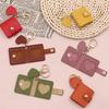 Photo Card Holder Keychain Diy Mini Photo Album Pockets Storage Portable Key Ring Bag Pendant