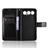 For Honor 500 Pro 5G PU Leather Case with Strap Crazy Horse Texture Phone Wallet Cover
