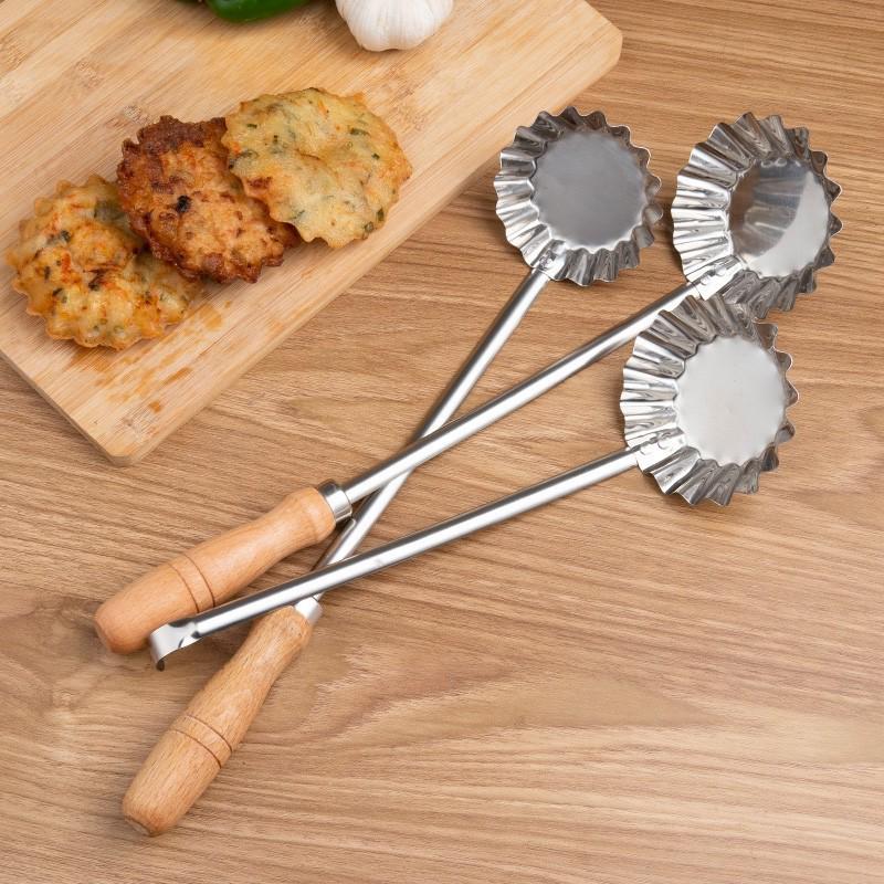Newcomer Discount: Non-stick Spoon for Dumplings & Shrimp Cakes, Radish Fryer Mold