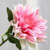 Artificial Dahlias Flower 20 Inch Long Stem Fake Silk Flower for Wedding Bouquets Fall Home Table Decor Floral Arrangements