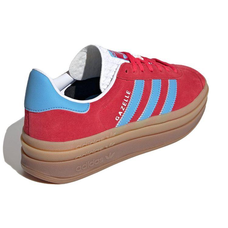 adidas Gazelle Bold Active Pink Blue Burst naiste tossud pool-sinine-burst pilv-valge IE0421