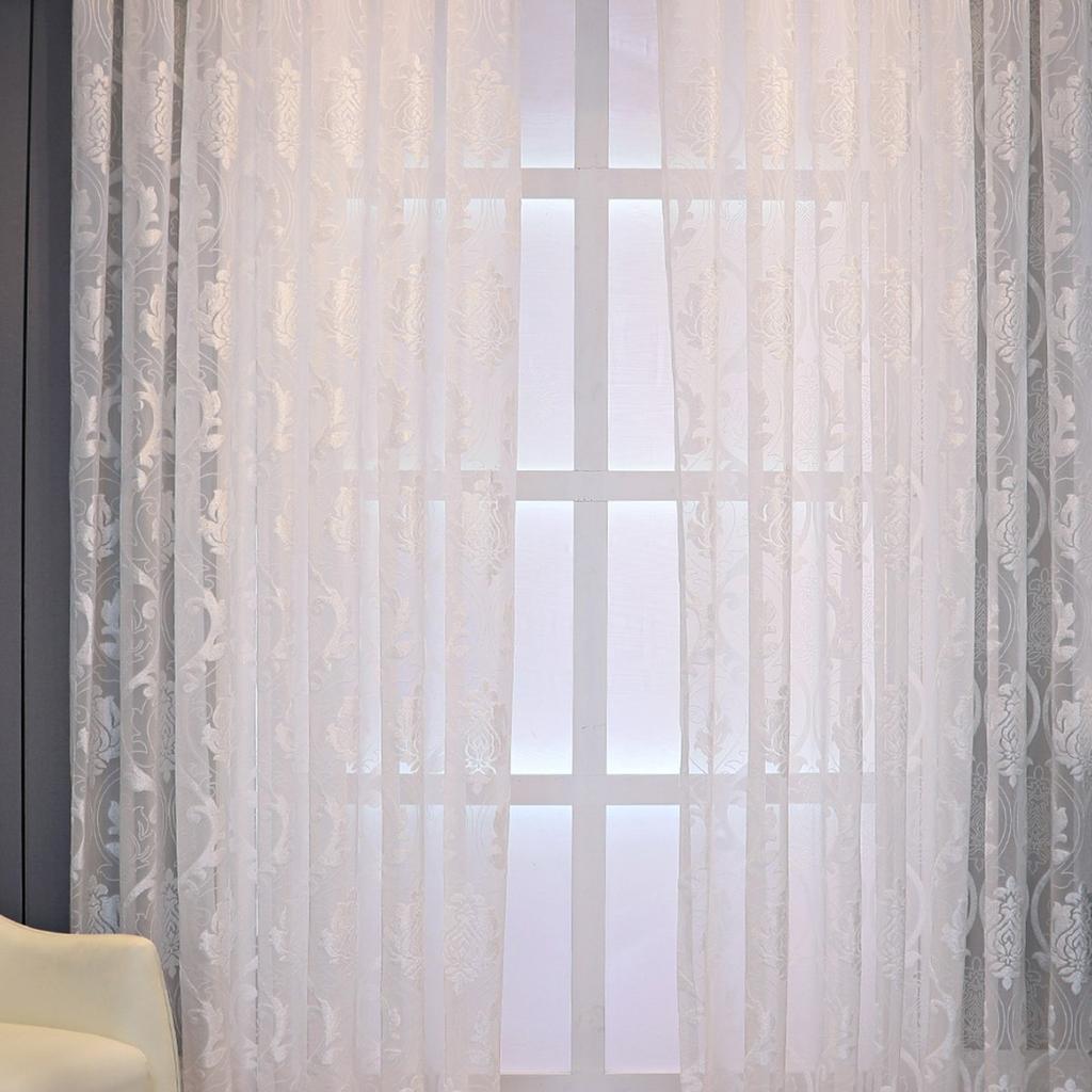1PC of Irregular Artistic Striped Sheer Curtains Suitable for Various Settings, Offering A Sophisticated Elegance That Is Soft and Resistant