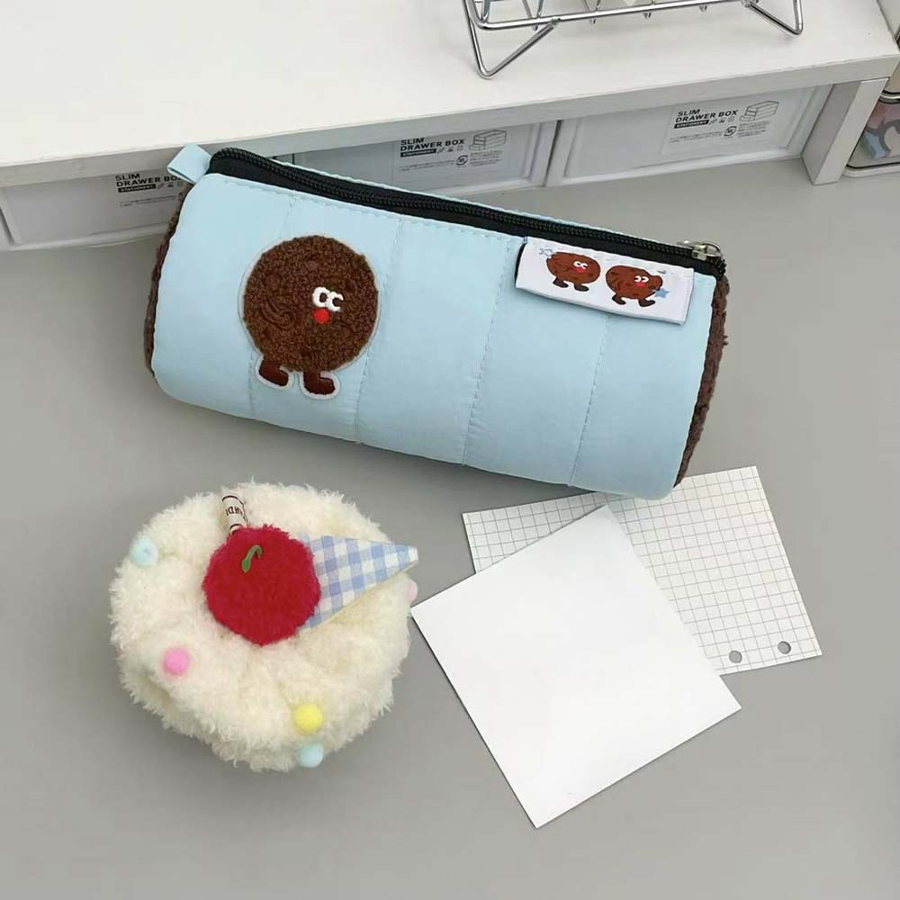 Desktop Storage Korean Style Pencil Case Lovely Cookie Pencil Pouch Boys Girls