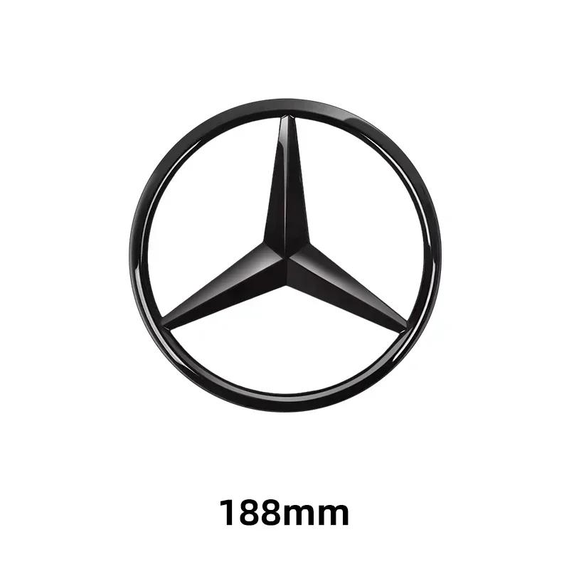 

Car Sticker New 2025 For Mercedes Benz 1pc 188mm 210mm Car Front Grill Badges Lid Covers Logo Sticker For Mercedes Benz AMG clas
