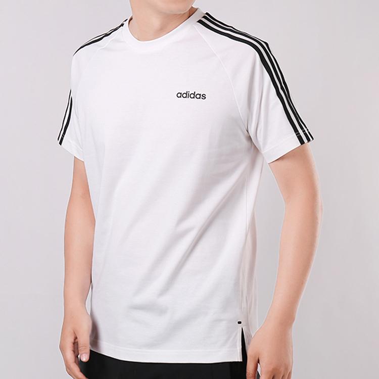 Adidas Breathable Short Sleeve T-Shirt Men Tops White GJ8902