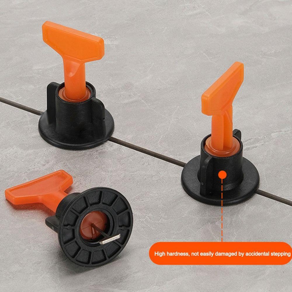 126pcs/151pcs Leveling System Floor Gap Clips Reusable Wedges Tile Tools Tile Spacers Clips