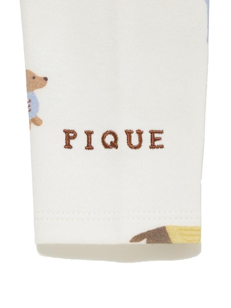 [BABY] Dachshund Print Romper PBCO255755CRM80