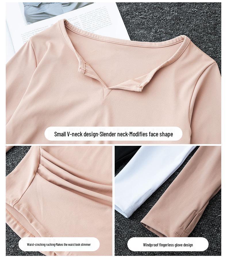 2024 Women's Professional Running Set: Long Sleeve Fitness Outfit with Skirt Pants for Morning Runs, Yoga, and Pilates.