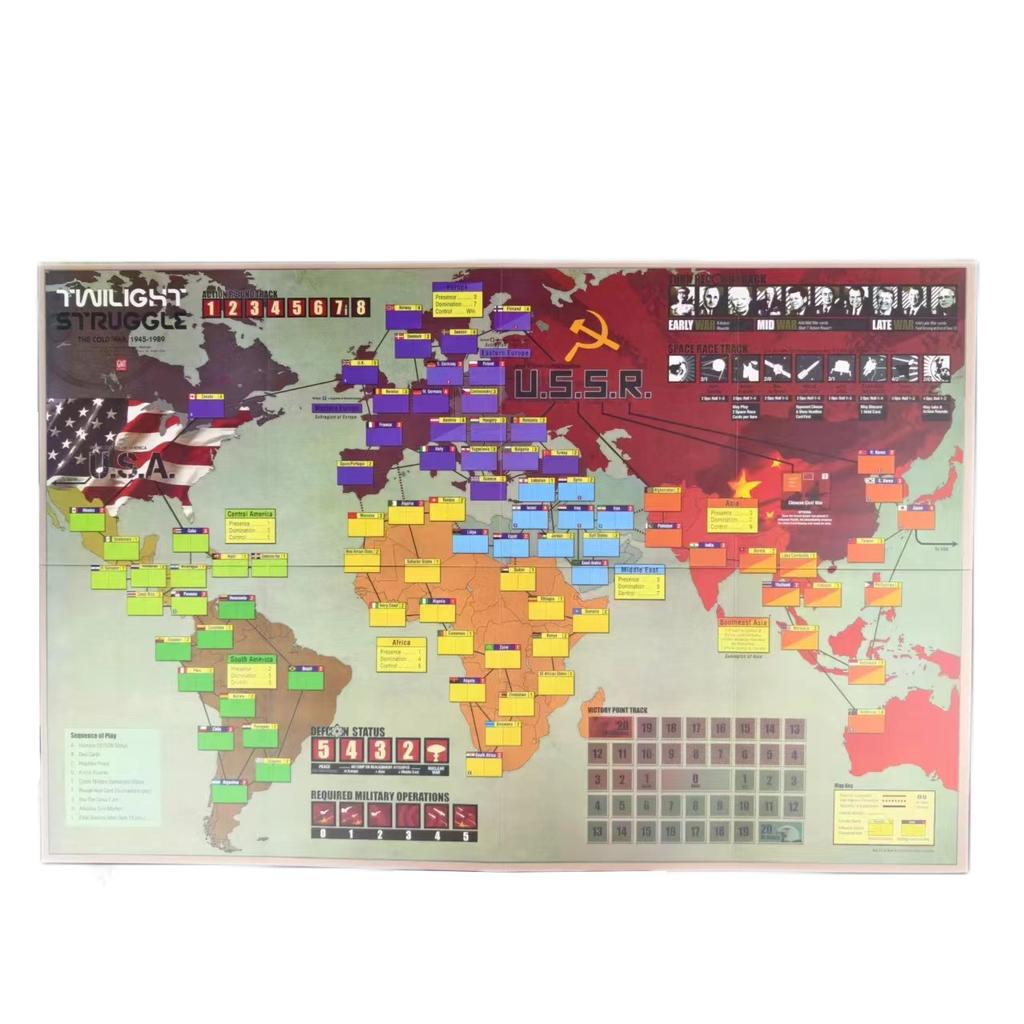 Společenská stolní hra Twilight Struggle Deluxe Edition (anglická verze)
