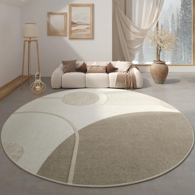 Minimalist Carpet for Living Room,Anti-Slip Mat, Soft Washable Bedside Rug, Natural Bedroom Decor