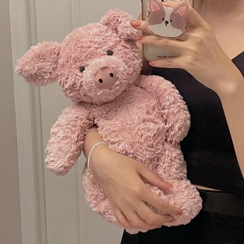 28Cm Yumuşak Banabus Domuz Barcelona Ayı Peluş Oyuncak Sevimli Kürk Bebek Yastık Oyuncak Ev Dekorasyonu Oyuncak Çocuk Doğum Günü Hediyesi