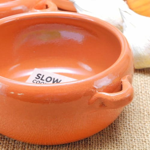 Graupera Spanish Casuela Deep Pot, 13cm, for Ajillo, Heat-Resistant, Oven-Safe, and Ceramic