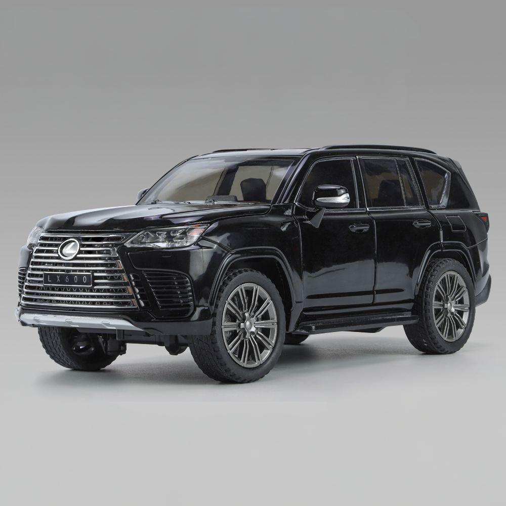 1:24 Lexus LX600 Off Road SUV Alloy Diecast Model Car Miniauto Children's Toy Series Mother Kids Games Mini GT Holiday Gift Boy