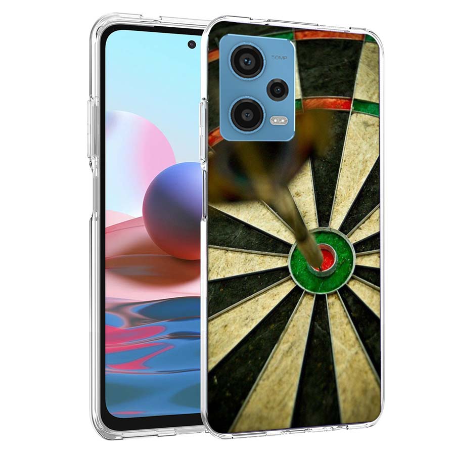 

Darts Aesthetics Wire Target Phone Case For Redmi Note 13 12 14 15 Pro Plus 13R 11 11T 11E 11S 10 Pro 10S 9 9S Cover Cell Clear Redmi Note 11(11S)5G