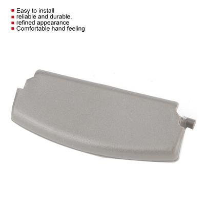 Car Center Console Armrest Box Cover Buckle Button Lid Accessory Fits for A4 B6 2002-2007Gray