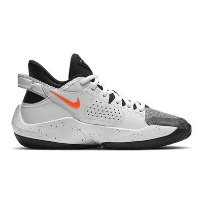 Nike Freak 2 Slip Resistant Cushioning Abrasion Resistant Low Top Basketball Shoes Gray White Black Unisex CW3227-101
