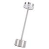 Rechargeable Cordless Table Lamp Modern Dimmable 3 Color Temperatures Portable Bedside Lamp Silver