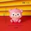 Micro Landscape Luminous Small 3D Cute Twelve Zodiac Animals, Decorative Accessories, Mini Car Ornaments Toys