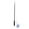 Funny Cat Stick Retractable Interactive Cat Feather Toy for Indoor Cats Kitten Play Exercise